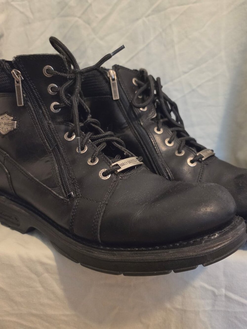 Harley-Davidson Steel Toe Riding Boots, Men’s 12